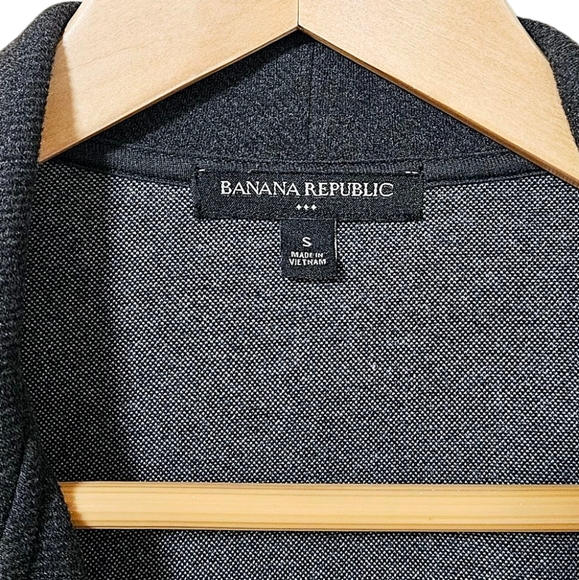Banana Republic Twill Knit Jacket Sz S - Picture 4 of 5